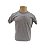 Camiseta Infantil Cinza Mescla 100% Poliester - Imagem 1