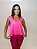 CROPPED FITNESS ROSA PINK 100% POLIÉSTER - Imagem 1