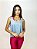 CROPPED FITNESS CINZA 100% POLIÉSTER - Imagem 1