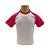CAMISETA RAGLAN INFANTIL ROSA-LINHA SUPREME/ANTI-PILLING - Imagem 1