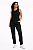 CONJUNTO MALHA CREPE PRETO - Imagem 1