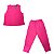 CONJUNTO MALHA CREPE PINK - Imagem 1