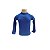 CAMISETA INFANTIL POLIAMIDA AZUL ROYAL COM PROTEÇÃO UV 50% - Imagem 1