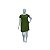 VESTIDO ALGODÃO COM BOLSOS VERDE OLIVA - Imagem 1