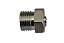 Parafuso Rosca Inox 1/2 Bsp Furo 6,1 mm - Imagem 1