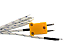 Termopar Tipo K Com Cabo FIbra De 0°C a 270°C - Imagem 7