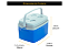 Caixa Térmica 12 Litros EPS Termômetro Digital com Certificado de Calibração - Imagem 3