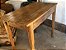Antiga mesa rústica mineira de fazenda em madeira nobre com uma gaveta - Imagem 2
