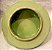 Antigo Potiche de formato balaústre em porcelana chinesa decorado em verde celadon craquelê. Peça de colecionismo, Medidas: Alt. 44 cm - Imagem 3