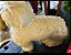 Imponente escultura esculpida em pedra representando cão de fó , guardião oriental, mede 60x50 cm, artista desconhecido - Imagem 4