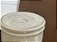 Antigo pote de farmácia em porcelana branca com tampa, desenho de motorista , datado 1910, mede 28x15 cm diametro - Imagem 4