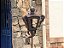 Luminária de parede em ferro estilo medieval com haste e suporte, mede 1,50x40x40 cm - Imagem 3