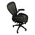 Cadeira importada Earon , com rodas , regulagem de banco e suporte de braço , cor preta - Imagem 1