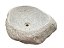 Maravilhosa cuba em pedra moledo, gnaisse, nunca usada, com furação, desenho organico, mede 60x50x17 cm altura - Imagem 2