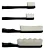 KIT 4 ESCOVAS EXTRA MACIAS P/ LIMPEZA DE COURO - SIGMA TOOLS - Imagem 2