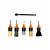 Kit 5 Pinceis Drill Work Speed para Parafusadeira - Kers - Imagem 2