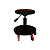 Banqueta Redonda com Rodízios 360° Dynamic Stool 130kg - Kers - Imagem 2