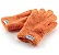 MF Gloves Luva de microfibra laranja (par) - CARPRO - Imagem 1