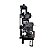 Suporte Chave Porta Micro-ondas Midea WB24-10 17L Original - Imagem 1