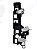 Suporte Chave Porta Microondas Panasonic Nn-st252w original - Imagem 2