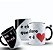 Caneca Alça e Interior Preta - Imagem 2