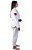 Kimono Jiu Jitsu Branco Raptor Diamond PRO - Imagem 5