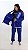Kimono Jiu Jitsu Feminino 100% Algodão Trançado Azul Royal | Raptor Born PRO - Imagem 6