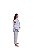 Kimono Jiu Jitsu Feminino 100% Algodão Trançado Branco | Raptor Born PRO - Imagem 3