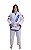 Kimono Jiu Jitsu Feminino 100% Algodão Trançado Branco | Raptor Born PRO - Imagem 1