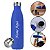 Garrafa Térmica Azul Inox 500 ml - Personalizada - Imagem 2
