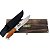 Kit Faca Cabo Madeira Personalizado - Imagem 1