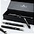 Conjunto Premium 3 Peças Crown Capricci Preto Personalizado - Esferográfica, Roller e Tinteiro - Imagem 3