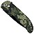 Canivete Camuflado Automático 21cm Verde Personalizado - Imagem 3