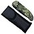Canivete Camuflado Automático 21cm Verde Personalizado - Imagem 4
