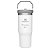 Garrafa Térmica Tumbler Flip Straw Stanley Branca 887 ml - Personalizada - Imagem 1
