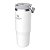 Garrafa Térmica Tumbler Flip Straw Stanley Branca 887 ml - Personalizada - Imagem 2