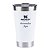 Copo Stanley Térmico com Tampa  Branco 473 ml - Personalizado - Imagem 1