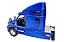 Miniatura Caminhão Kenworth T2000 Azul -  Escala1:32 - Welly - Imagem 3