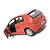 Miniatura Fiat Punto em Metal Vermelho - Escala 1/32 - 15cm - Imagem 3
