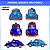 Kit 2 Miniaturas Fusca Escala 1/32 em Metal Roda de Borracha - Abre as Portas - Imagem 4