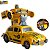 Miniatura Transformers Vira Robô Automático Som E Luz - Imagem 3