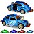 Miniatura Fusca Beetle Rt Amarelo Customizado Dragracer - Em Metal e Abre Porta - Imagem 19