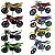 Moto de Brinquedo Motocross Moto de Trilha Infantil - Imagem 1