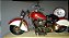 Miniatura Moto Motorcycle Red 1216 Escala 1/18 Verito - Imagem 9
