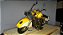 Miniatura Moto Motorcycle Yellow 1216 Escala 1/18 Verito - Imagem 1