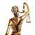 Estátua Deusa Têmis 46 cm Dama Da Justiça Símbolo Do Direito Verito - Imagem 3