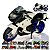 Miniaturas de Motos Esportivas em Metal Escala 1/18 - Vários Modelos - Imagem 1