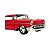 Miniatura Chevrolet Bel Air 1957 Vermelho Escala 1/40 Kinsmart - Imagem 9