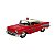 Miniatura Chevrolet Bel Air 1957 Fire Department Escala 1/40 Kinsmart - Imagem 1