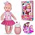 Boneca Sukinho Baby Com Mamadeira Brinquedo Infantil Menina - Imagem 1